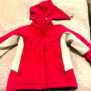 Solomon 3 jn 1 fleece lined ski jacket size small gently used
